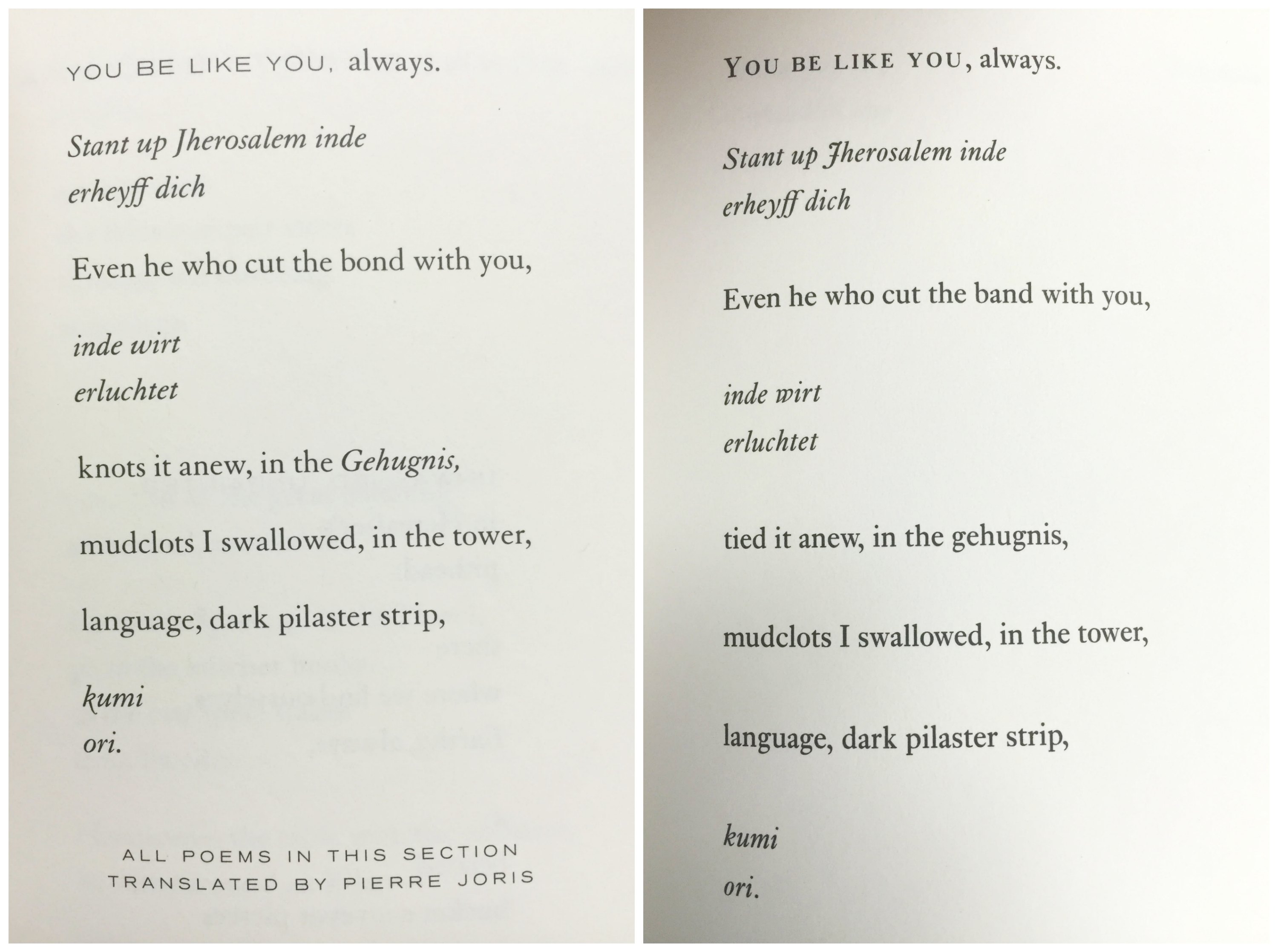 You Be Like You 05 &amp; 16